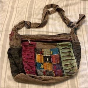 Boho crossbody bag